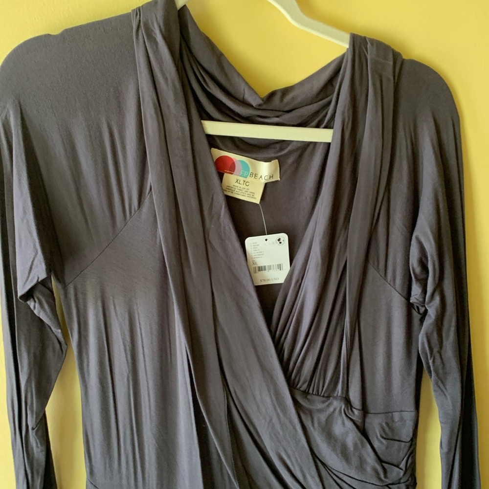 FP Beach long maxi with crossover top.  Very flattering.